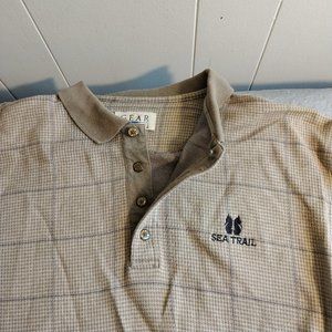 Gear Sea Trail Mens 1/4 Button Polo Shirt L
